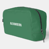 Name Green Camp Junggeselinnen-Abschied Brie Waschbeutel (Rechte Ecke)