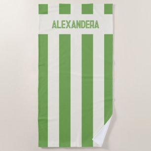 Name Green Margaritas Bachelorette Bridesmaid Strandtuch