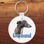 Name Greyhound Schlüsselanhänger (Vorderseite)