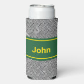 Name Grün- und Metallbild hinzufügen Dosenkühler (Seltzer Rückseite)