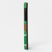 Name Grüne Bären Honigtöpfe Muster Case-Mate iPhone Hülle (Hinten/Links)