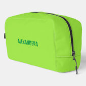 Name grüne Margaritas und matrimonale bachelorette Waschbeutel (Rechte Ecke)