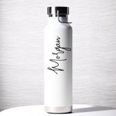 Name Handgeschriebenes Bachelorette-Brautparty Trinkflasche