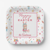 Name, Happy Oaster Spring 7-in-Square Paper Teller (Vorderseite)