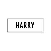 Name Harry Gummistempel (Prägung)
