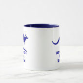 Name hinzufügen, Aussie Aussie Aussie, Blue Kangar Tasse (Zentrum)