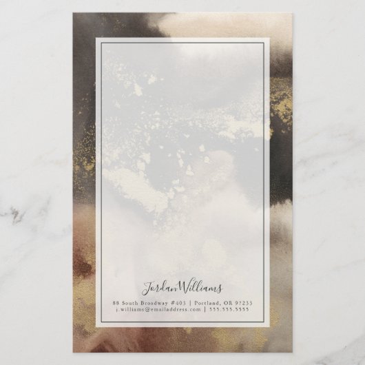 Name hinzufügen| Bergregionen Briefpapier (Vorderseite)