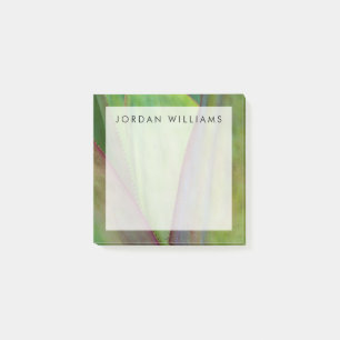 Name hinzufügen  Detaillierte Angaben zur Pflanze Post-it Klebezettel