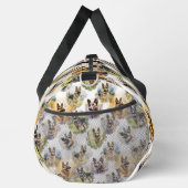Name hinzufügen, deutscher Hirte Duffle Bag (Rechts)