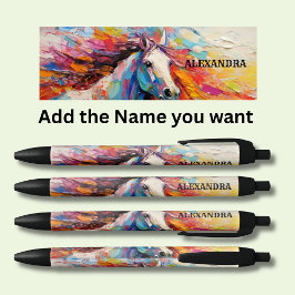 Name hinzufügen, dramatische Zeichnung des weißen  Kugelschreiber