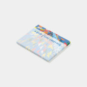 Name hinzufügen| Dreieck - Flag - Dekoration Post-it Klebezettel (angewinkelt)