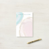 Name hinzufügen| Gem Stones I Post-it Klebezettel (Auf Schreibtisch)