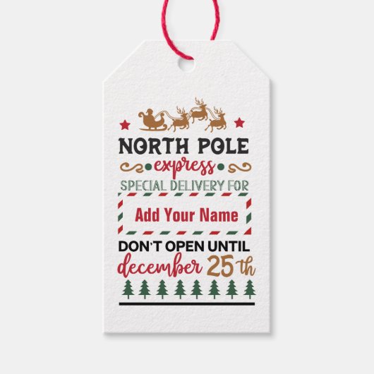 Name hinzufügen geschenkanhänger (Vorderseite)