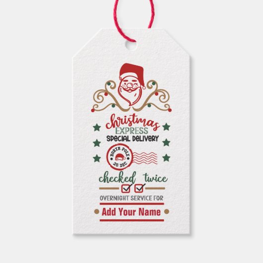 Name hinzufügen geschenkanhänger (Vorderseite)