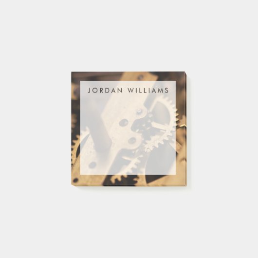 Name hinzufügen| Interne Teile für antike Uhren Post-it Klebezettel (Vorderseite)