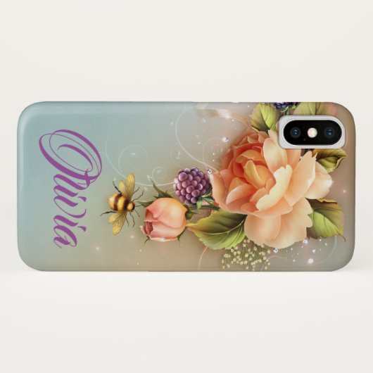 Name hinzufügen - iPhone X Fall Case-Mate iPhone Hülle (Rückseite (Horizontal))