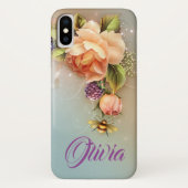 Name hinzufügen - iPhone X Fall Case-Mate iPhone Hülle (Rückseite)