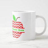 Name hinzufügen - Jumbo-Tasse (Rechts)