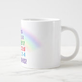 Name hinzufügen - Jumbo-Tasse (Rechts)
