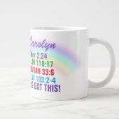 Name hinzufügen - Jumbo-Tasse (Rechts)