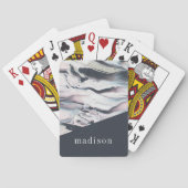 Name hinzufügen| Marmor V Spielkarten (Rückseite)