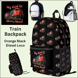 Name hinzufügen - Meine Art von Schwermetall-Diese Bedruckter Rucksack