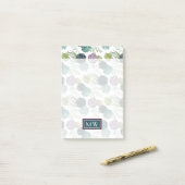 Name hinzufügen| Pflanze Happiness Collection Erfo Post-it Klebezettel (Auf Schreibtisch)