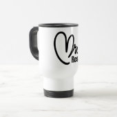 Name hinzufügen - Reise/Tasse des Computers Reisebecher (Vorderseite Links)