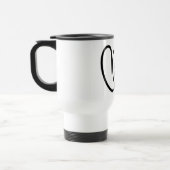Name hinzufügen - Reise/Tasse des Computers Reisebecher (Links)