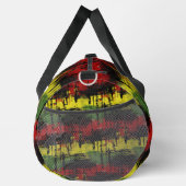 Name hinzufügen, Rot-Gelb-grüne schwarze Farbe Dri Duffle Bag (Rechts)