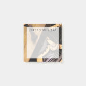 Name hinzufügen| Überwachungsmechanismus Abstrakt Post-it Klebezettel (Vorderseite)