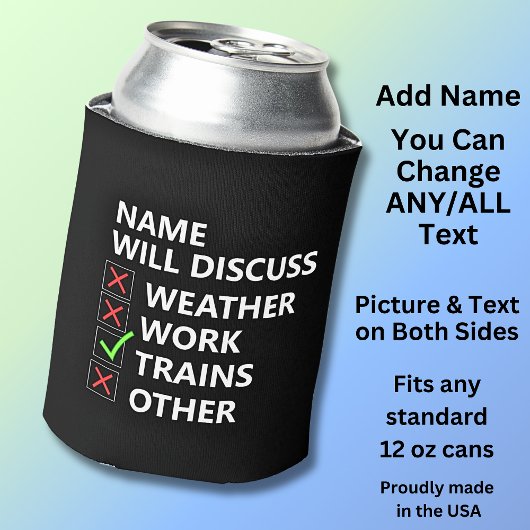 Name hinzufügen wird besprechen - Dieselmodell für Dosenkühler