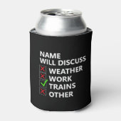 Name hinzufügen wird besprechen - Dieselmodell für Dosenkühler (Kanne Vorderseite)