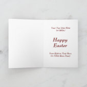 Name hinzufügen, zu glücklicher Ostern-Express-Dam Karte (Innenseite)