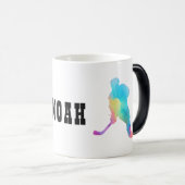 Name Hockey Player anpassen Verwandlungstasse (VorderseiteRechts)