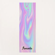 Name Holographic Pink Ombre Gift Idea