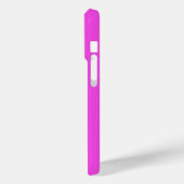Name (Hotink) | Modernes Monogramm Neon Case-Mate iPhone Hülle (Rückseite / Links)
