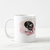 Name: "I Bite Bull Snake on Pink" Kaffeetasse (Links)
