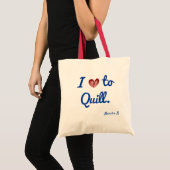Name, I (Herz) bis Quill, Budget Cotton Tasche (Vorderseite (Produkt))