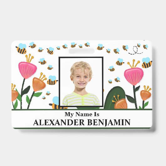 Name-ID des Fotos des Schulschülers   Ausweis (Vorderseite)