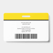 Name-ID des Fotos für das Logo "Black Yellow Templ Ausweis (Rückseite)