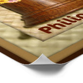 Name Ihr philippinisches Stadt- oder Provinz-Poste Poster (Ecke)