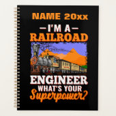 Name I'm Railroad Engineer What's Your Superpower? Planer (Vorderseite)