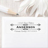 Name im Zentrum - Rücksendeadresse (Insitu)