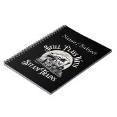 Name - immer noch mit Dampfzug-Eisenbahn-Lüfter Notizblock (Linke Seite)