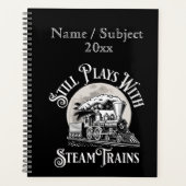 Name - immer noch mit Dampfzug-Eisenbahn-Lüfter Planer (Vorderseite)