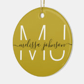 Name in Buchstaben Ornament (Links)