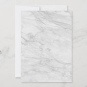 Name in Script Foto Feier des Lebens Einladung (Rückseite)