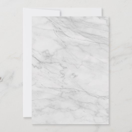 Name in Script Foto Feier des Lebens Einladung (Rückseite)