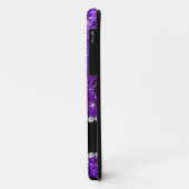 Name indigo lila Glitzer Volleyballs Herzklopfen Case-Mate iPhone Hülle (Hinten/Links)